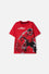 CAMISETA DEL CAPITÁN AMÉRICA ROJA PARA NIÑO