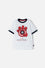 CAMISETA CAPITAN AMERICA BLANCO, ROJO Y AZUL PARA NIÑO