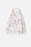 CHAQUETA DE STITCH MARFIL CON CAPUCHA PARA NIÑA