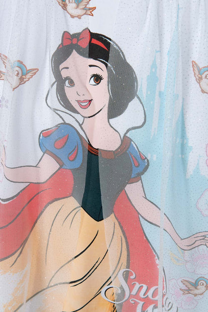 PIJAMA DE BLANCANIEVES BLANCA TIPO BATOLA PARA NIÑA