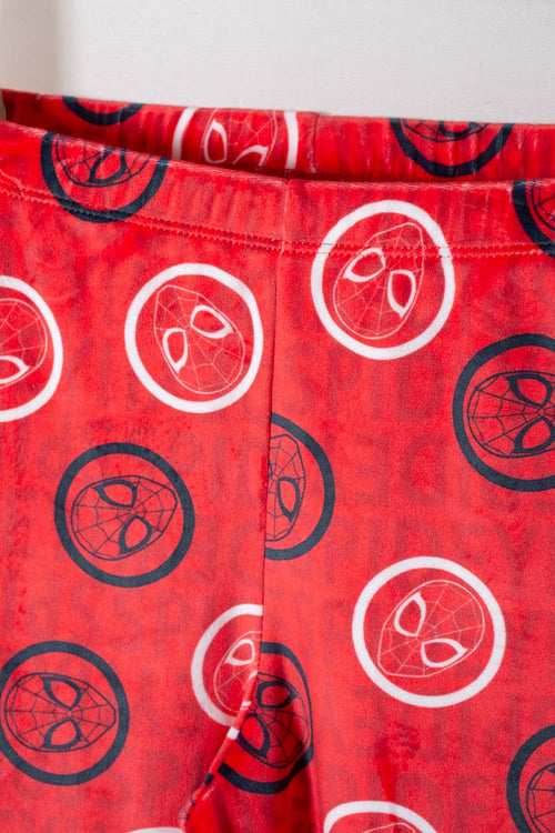 BOY'S MULTICOLOR SPIDER-MAN PAJAMA SET WITH LONG PANTS