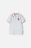 POLO DE SPIDER-MAN BLANCA CON BOTONES PARA NIÑO
