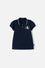CAMISETA DE MINNIE MOUSE AZUL TIPO POLO PARA NIÑA