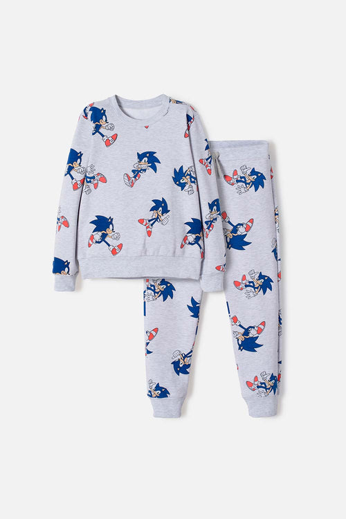 SONIC SET WITH GRAY PANTS FOR BOYS