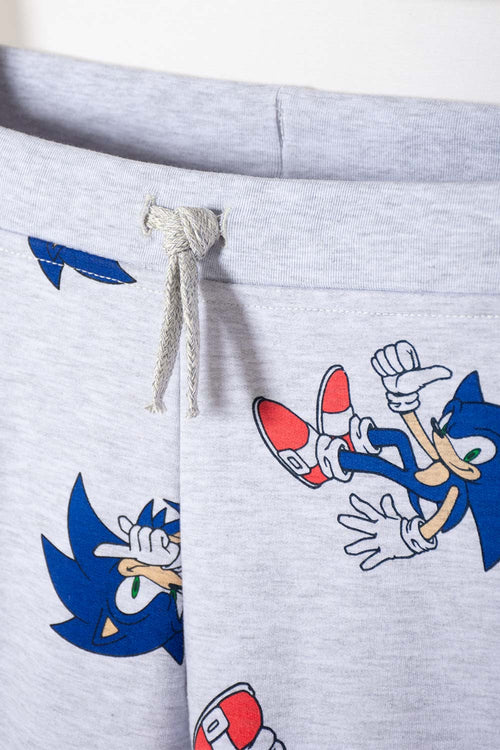 SONIC SET WITH GRAY PANTS FOR BOYS