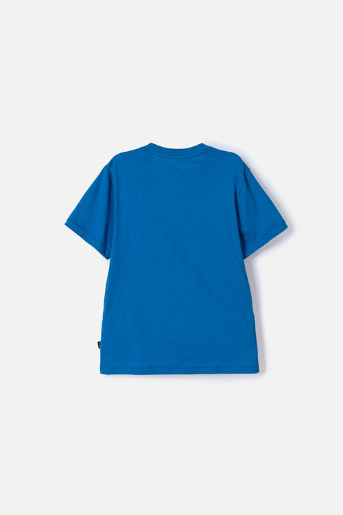 BOY'S PRINTED BLUE SUPERMAN T-SHIRT