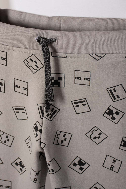 MINECRAFT OUTFIT WITH GRAY PANTS FOR BOYS