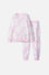 CONJUNTO DE BARBIE ROSADO CON JOGGER PARA NIÑA