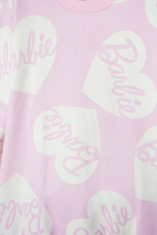 GIRL'S PINK BARBIE JOGGER SET