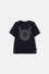 CAMISETA CÓMO ENTRENAR A TU DRAGÓN NEGRO PARA NIÑO