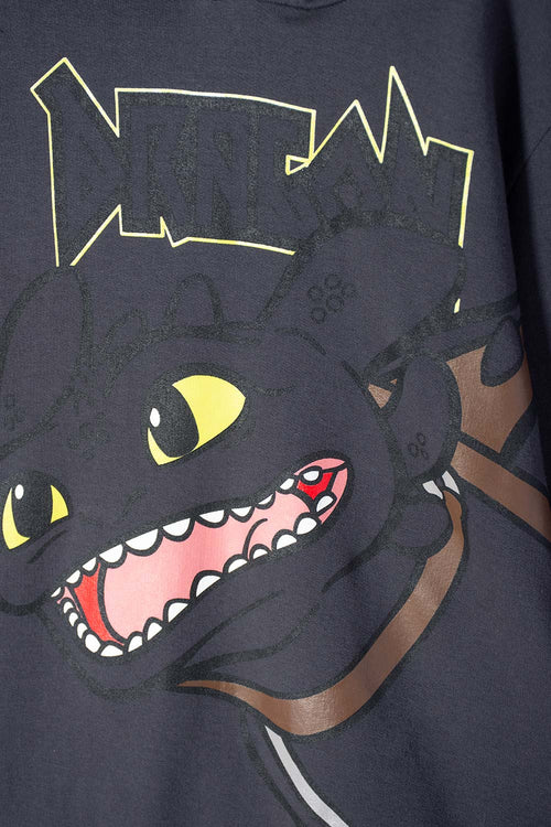 HOW TO TRAIN YOUR DRAGON GRAY AND GREEN HOODED SWEATSHIRT FOR BOYS