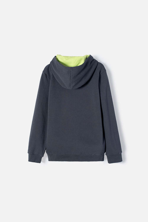 HOW TO TRAIN YOUR DRAGON GRAY AND GREEN HOODED SWEATSHIRT FOR BOYS