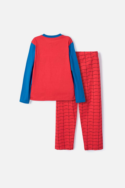 PIJAMA DE SPIDER-MAN CON PANTALÓN LARGO MULTICOLOR PARA NIÑO