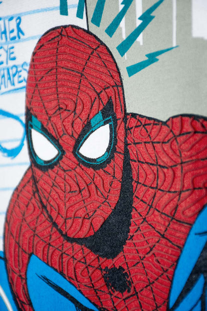 PIJAMA DE SPIDER-MAN AZUL, ROJO Y BLANCO PARA NIÑO