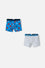 PACK X2 BOXER DE SPIDER-MAN MULTICOLOR PARA NIÑO