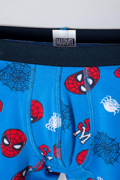 PACK X2 BOXER DE SPIDER-MAN MULTICOLOR PARA NIÑO