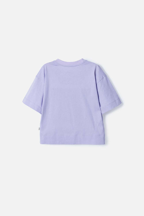 BARBIE LAVENDER T-SHIRT WITH MIRELLA FOR GIRL