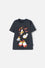 CAMISETA DE SONIC MANGA CORTA GRIS PARA NIÑO