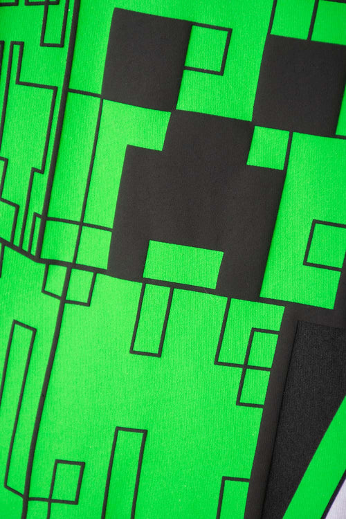 BOY'S MINECRAFT WHITE SHORT SLEEVE T-SHIRT