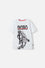 CAMISETA DE LA NASA MANGA CORTA BLANCO PARA NIÑO