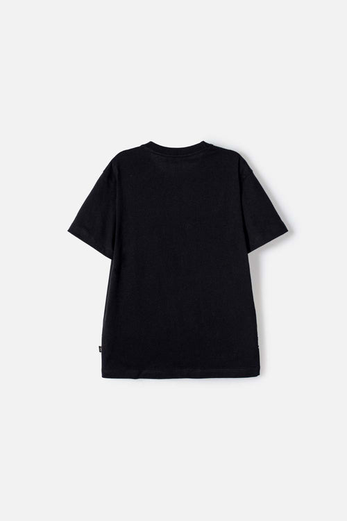 CAMISETA DE LA NASA MANGA CORTA NEGRO PARA NIÑO