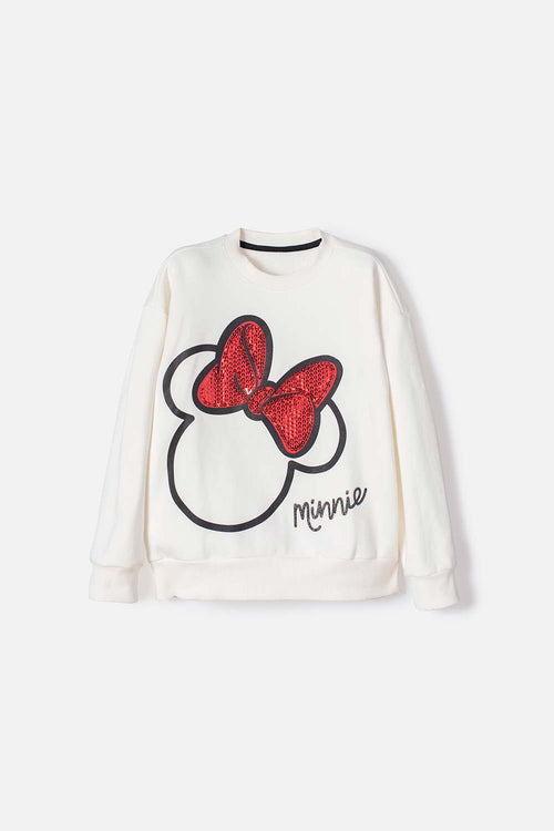 MINNIE MOUSE CLOSED IVORY SWEATER FOR BOYS