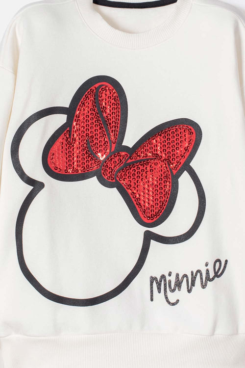 MINNIE MOUSE CLOSED IVORY SWEATER FOR BOYS