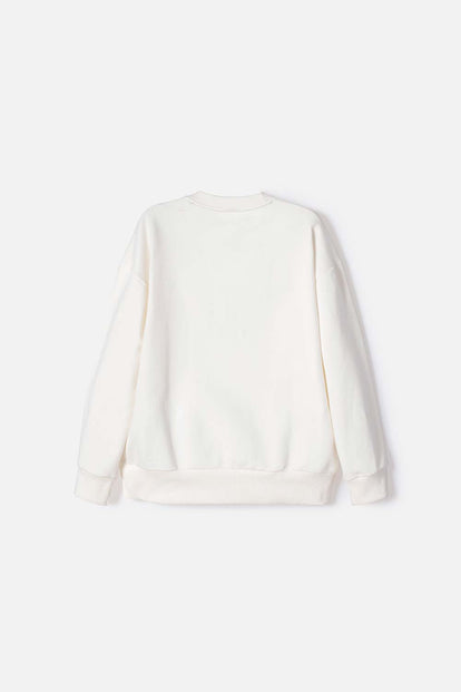 BUZO MINNIE MOUSE CERRADO MARRFIL PARA NIÑO