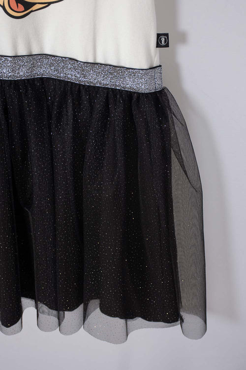 MINNIE MOUSE DRESS WITH IVORY TULLE FOR GIRLS