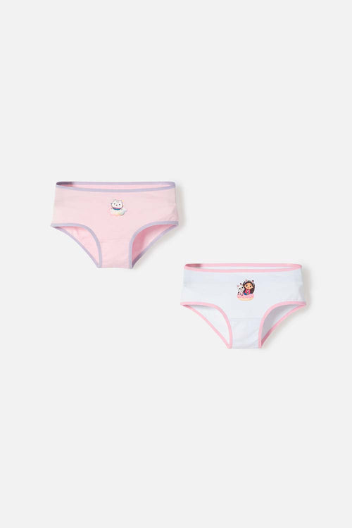 GABBY'S DOLLHOUSE 2-PACK PANTIES FOR GIRLS