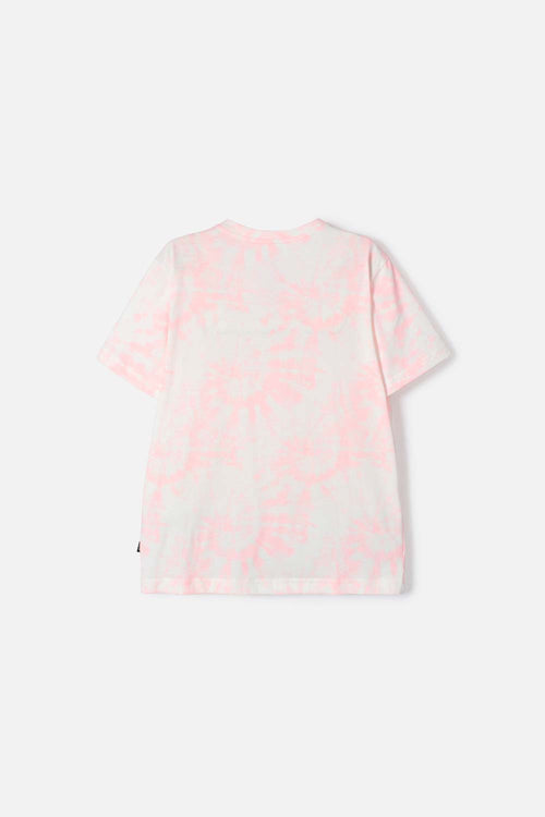 GIRL'S SPONGEBOB SHORT SLEEVE CORAL T-SHIRT