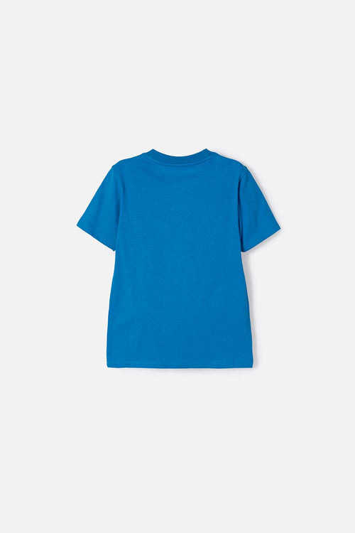 BOY'S BLUE SHORT SLEEVE SUPERMAN T-SHIRT