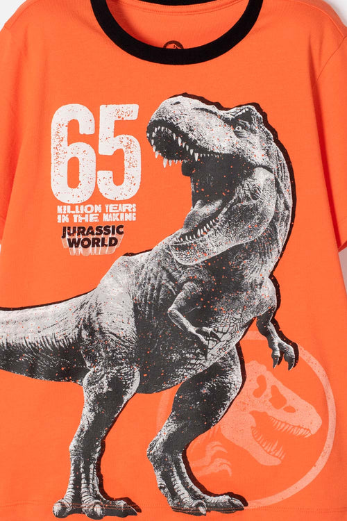 BOY'S MULTICOLOR JURASSIC WORLD LONG-SLEEVED PAJAMAS