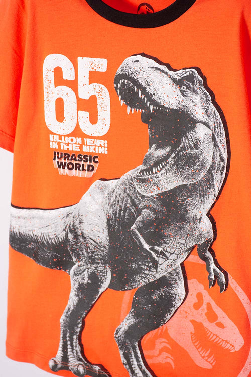 BOY'S MULTICOLOR JURASSIC WORLD LONG-SLEEVED PAJAMAS