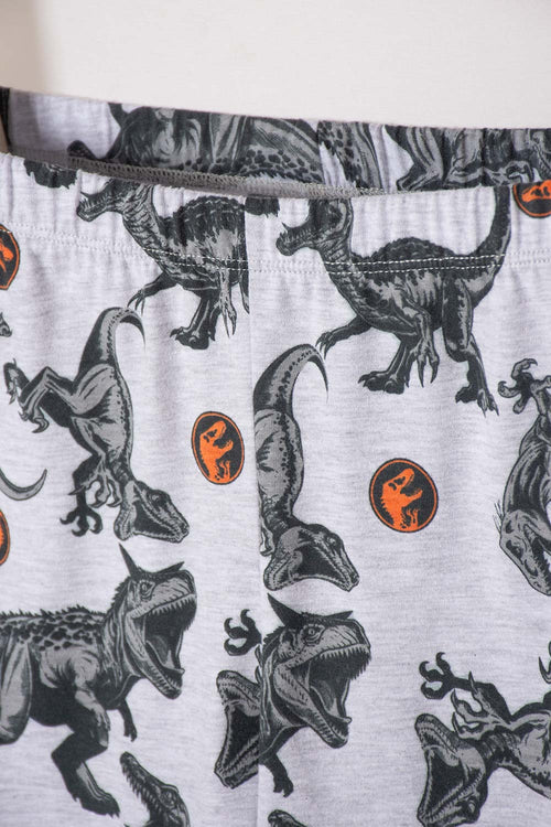 BOY'S MULTICOLOR JURASSIC WORLD LONG-SLEEVED PAJAMAS