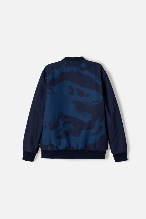 JURASSIC WORLD BLUE ZIP-UP JACKET FOR BOYS