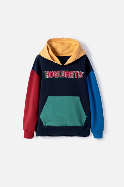 BUZO DE HARRY POTTER CON CAPUCHA MULTICOLOR PARA NIÑO
