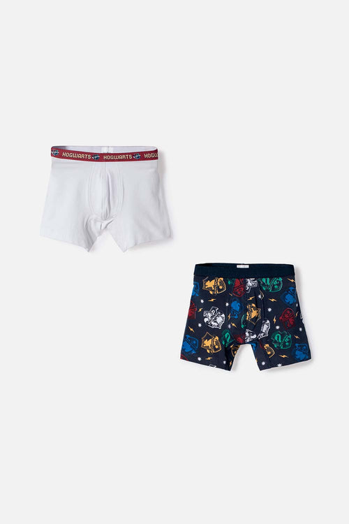 HARRY POTTER MULTICOLOR 2-PACK BOYS' BOXER BRIEFS