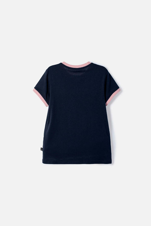 HARRY POTTER GIRL'S BLUE SHORT SLEEVE T-SHIRT