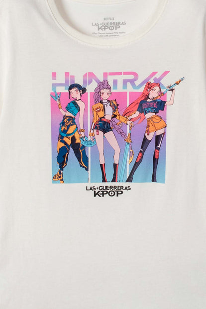 GIRL'S K-POP DEMON HUNTER OUTERWEAR T-SHIRT