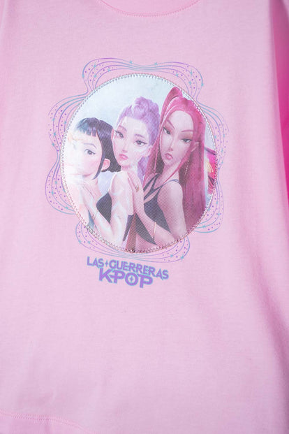 CAMISETA NIÑA EXTERIOR K-POP DEMON HUNTE