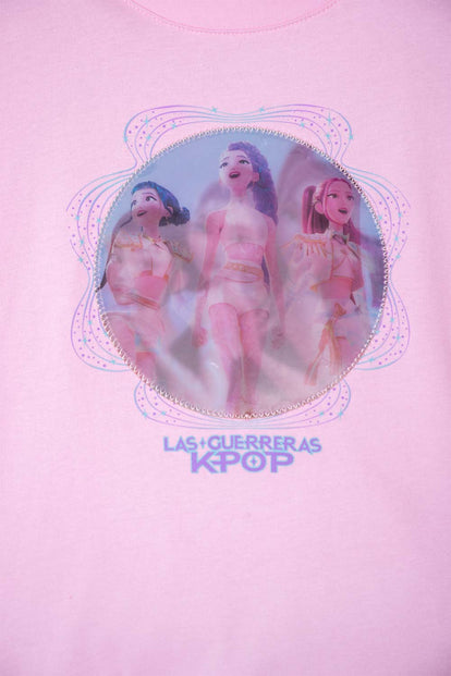 CAMISETA NIÑA EXTERIOR K-POP DEMON HUNTE