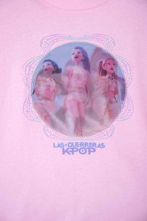 CAMISETA NIÑA EXTERIOR K-POP DEMON HUNTE