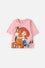 CAMISETA DE TOY STORY MANGA CORTA PALO DE ROSA PARA NIÑA