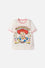 CAMISETA DE TOY STORY MANGA CORTA MARFIL PARA NIÑA
