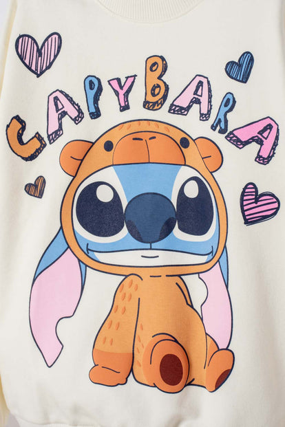 BUZO NIÑA EXTERIOR LILO Y STITCH