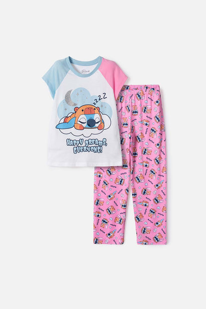 GIRL'S LILO AND STITCH UNDERWEAR PAJAMAS