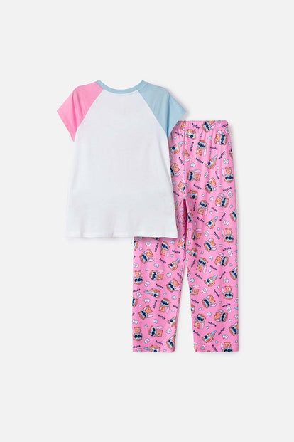 GIRL'S LILO AND STITCH UNDERWEAR PAJAMAS