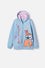 BUZO DE STITCH Y CAPYBARA AZUL PARA NIÑA
