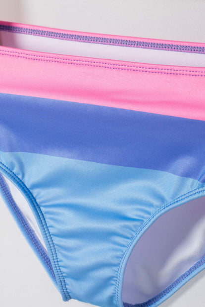 CONJUNTO DE BAÑO DE STITCH MANGA LARGA MULTICOLOR PARA NIÑA